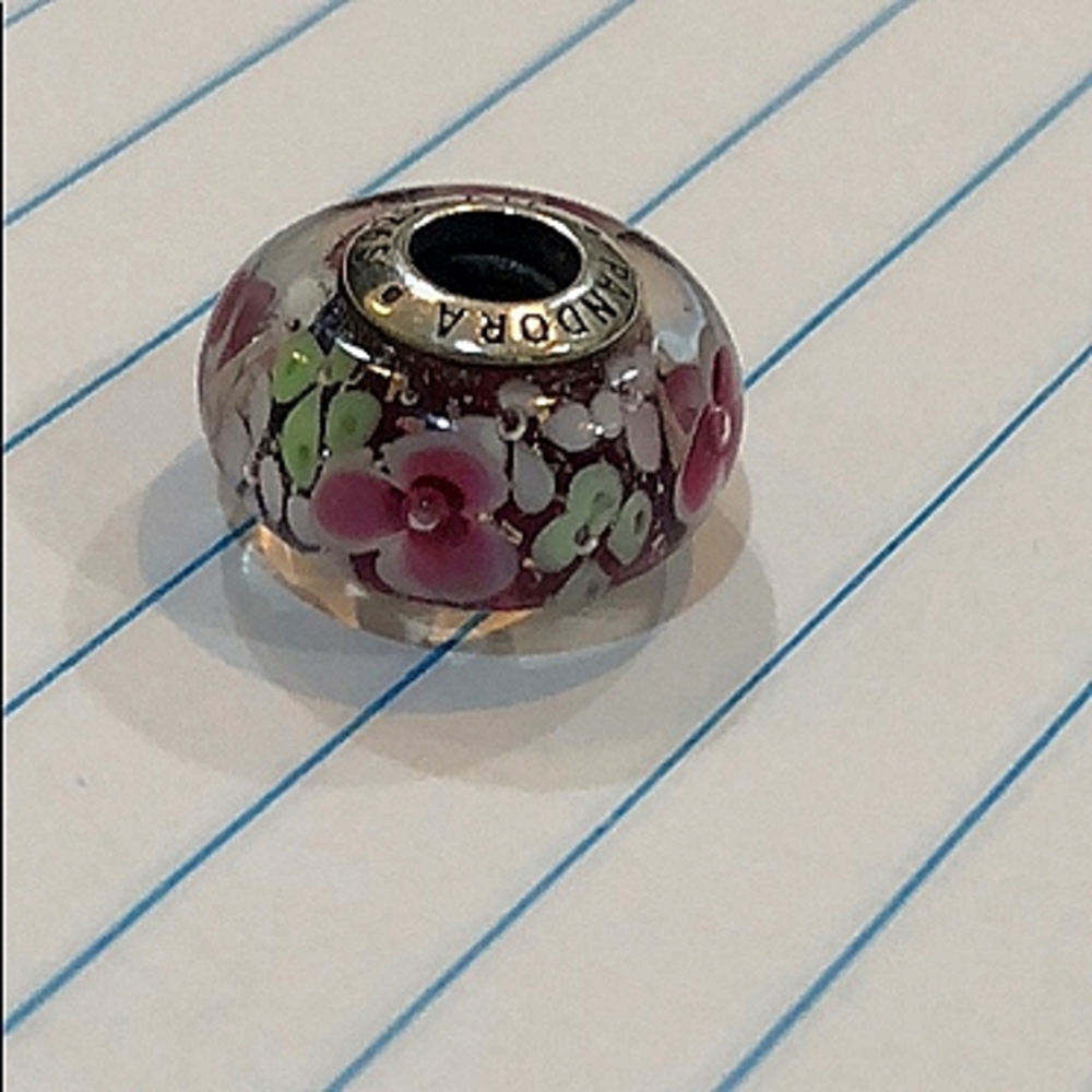 Pandora Murano Flower Garden Charm